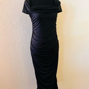 Black Midi Dress